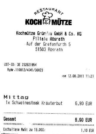 lmsa Höffner Kochmütze Restaurant